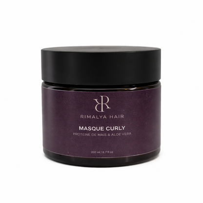 Masque Curly - Protéine de maïs & Aloe vera